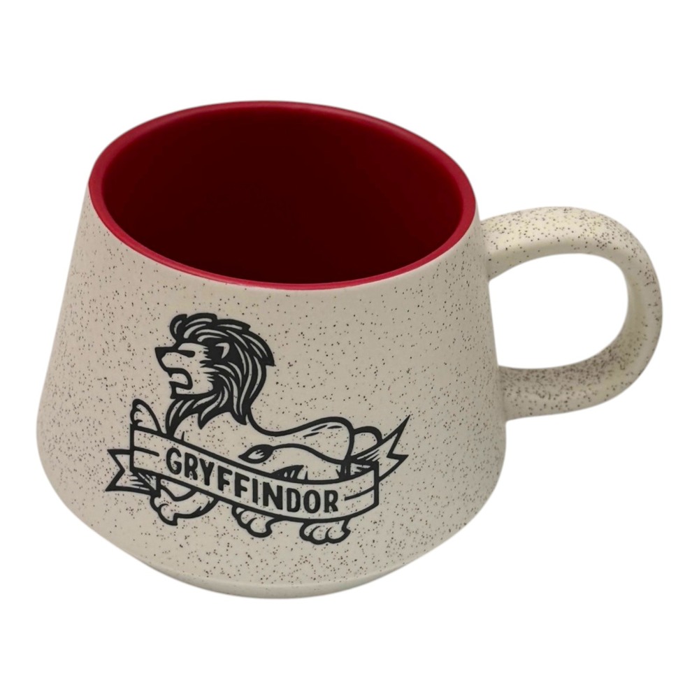 Hallmark‎ Harry Potter Gryffindor Coffee Mug Huge 24oz Lion Cream Ceramic